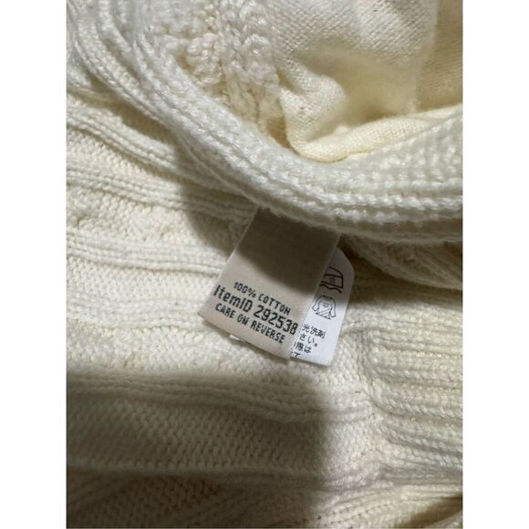 L.L. Bean knit cardigan hooded zip front sweater S - Picture 3 of 8